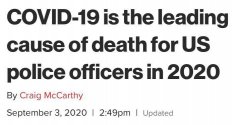 新冠肺炎已跃升为美国第二大致死原因